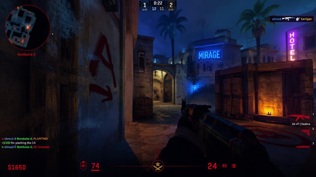 Counter-Strike scene
